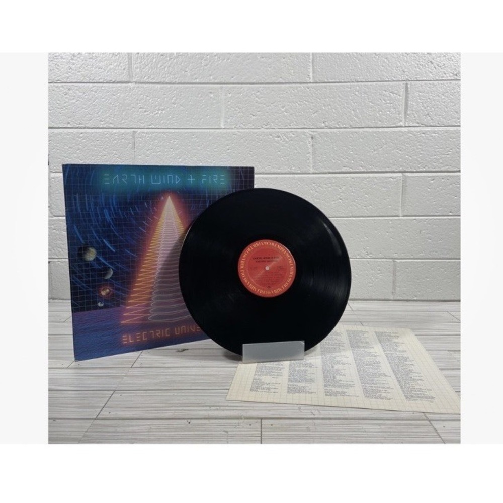 Earth Wind And Fire Electric Universe QC 38980 Promo LP Record Album